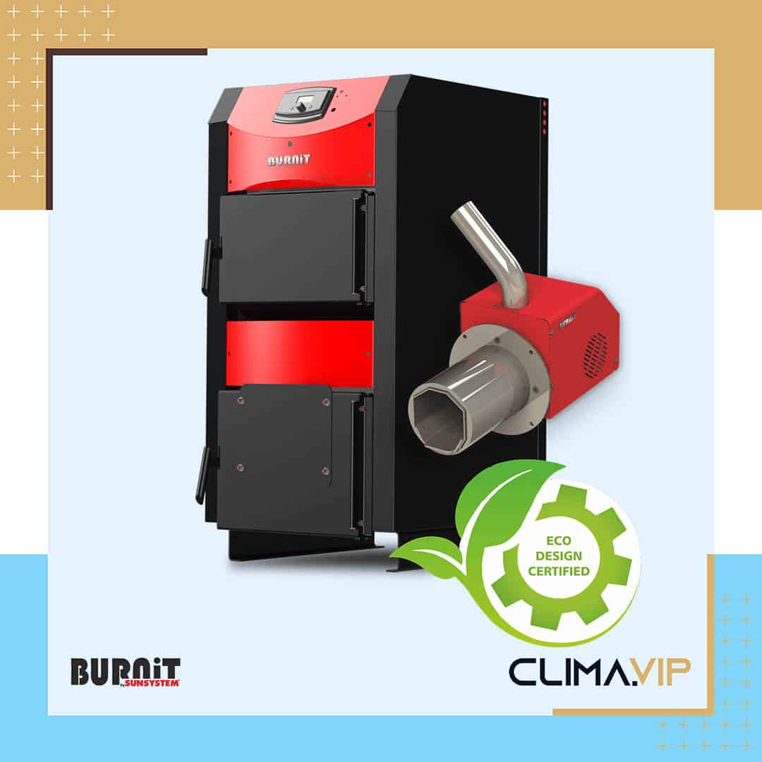 Комплект котел BURNiT WBS Active и горелка Pell