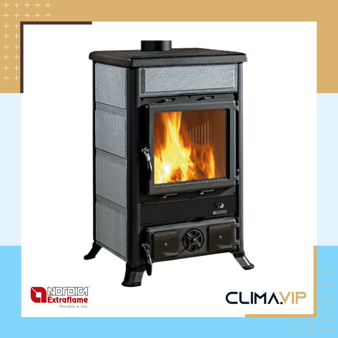Печка на дърва La Nordica Extraflame ROSSELLA R1 BII, 11 kW, А
