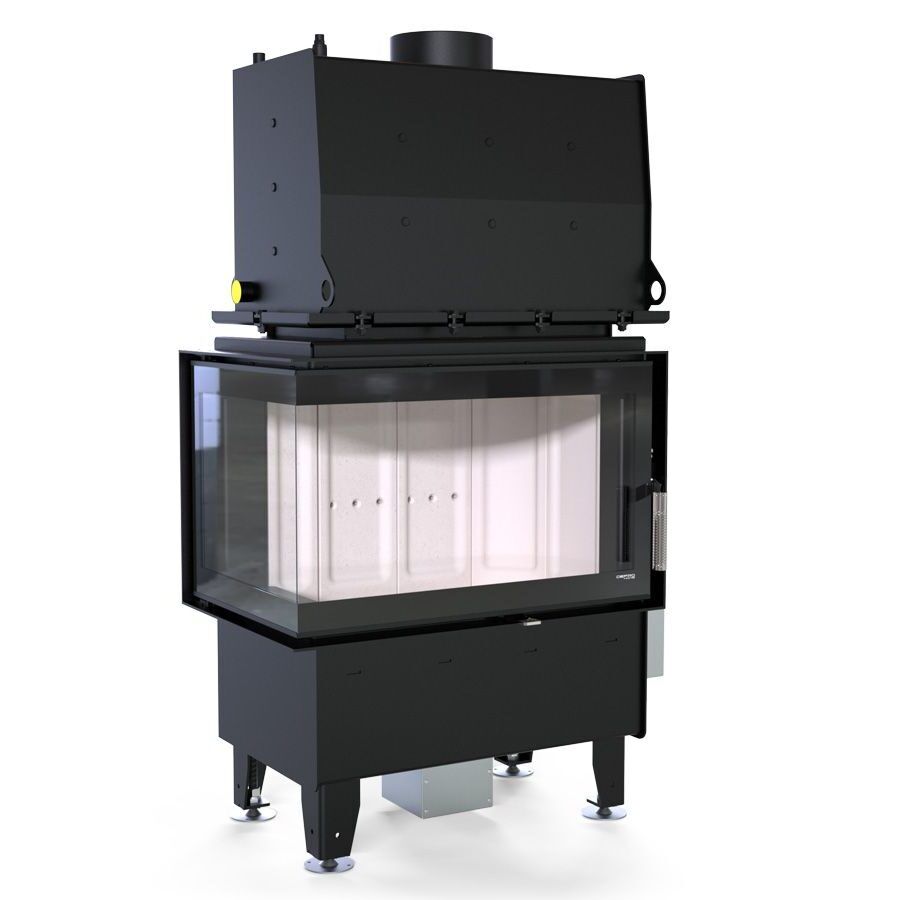 Ъглова камина Riva SM BP/BL SHORT – 19.2kW