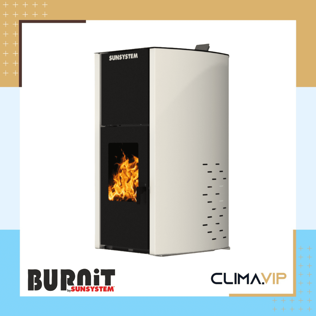 Пелетна камина с водна риза BURNiT Comfort New, 13 kW