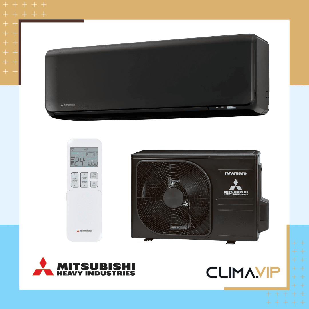 Инверторен климатик Mitsubishi Heavy SRK 25 ZT-WFB/SRC 25 ZT-WB PREMIUM PRO, Wi-Fi, 9000 BTU, Клас A+++